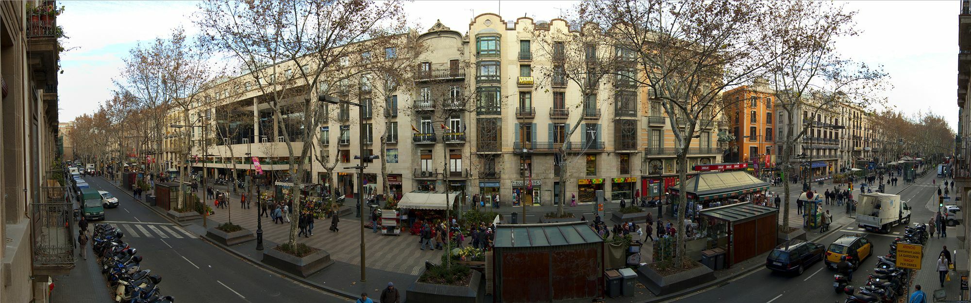 Hostal Las Flores Ramblas 巴塞罗那 外观 照片